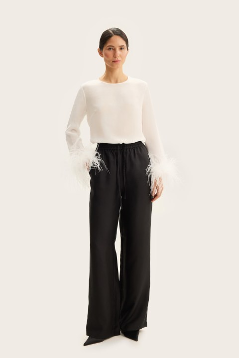 Лонгслив с перьями Gabrielle